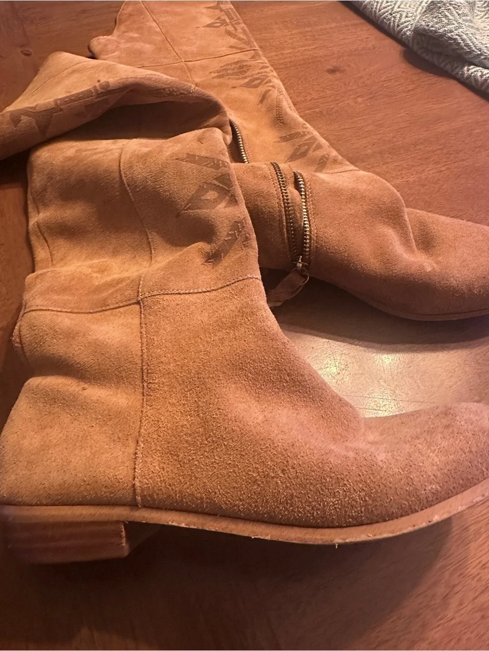 Vintage Western-style boots